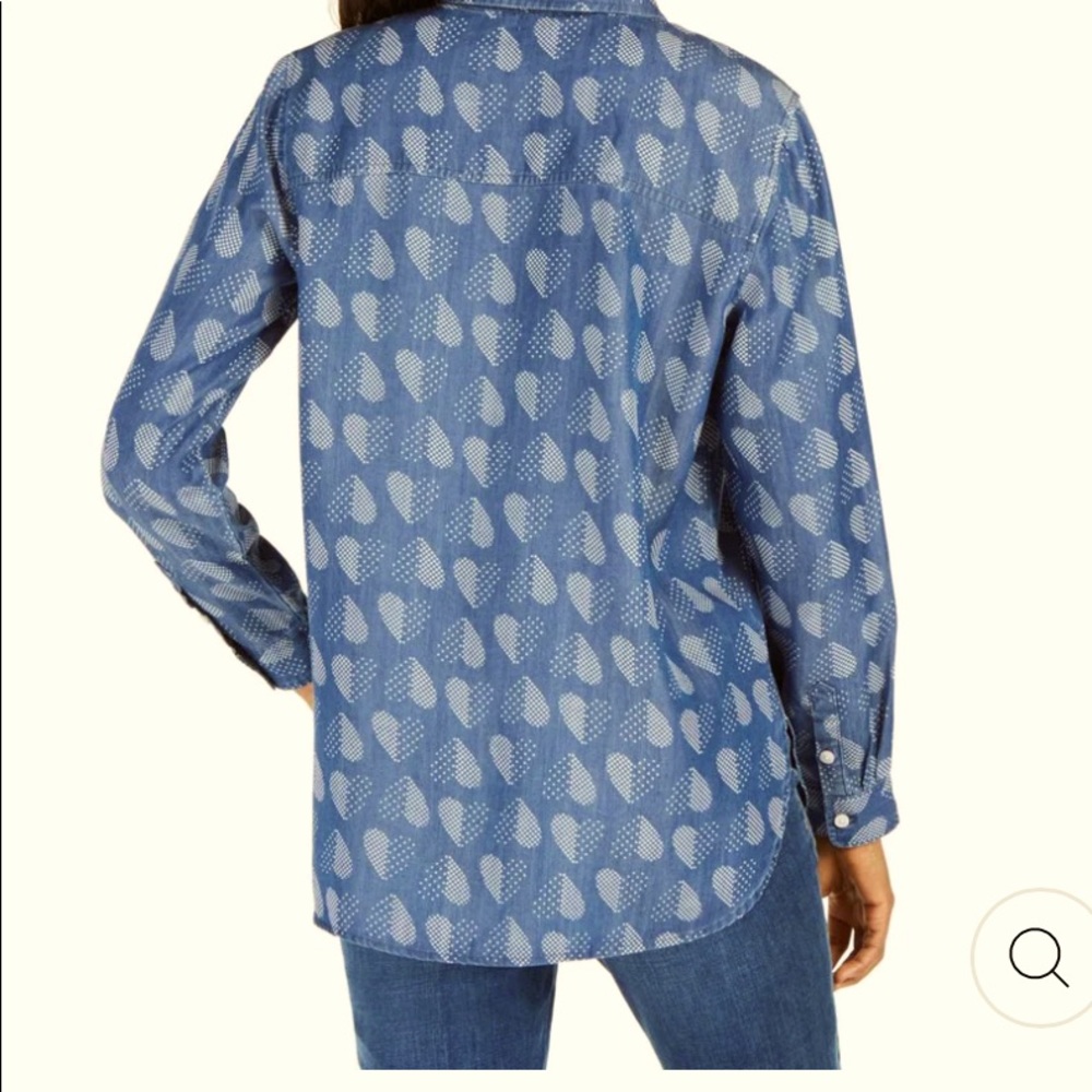 Tommy Hilfiger Heritage blues shirt size M